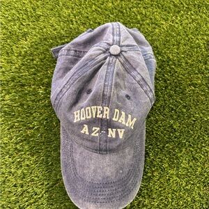 Hoover Dam AZ-NV Washed Navy Baseball Cap